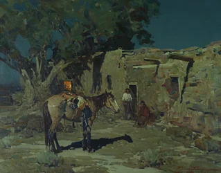 Dans le vieux Isleta, 1935